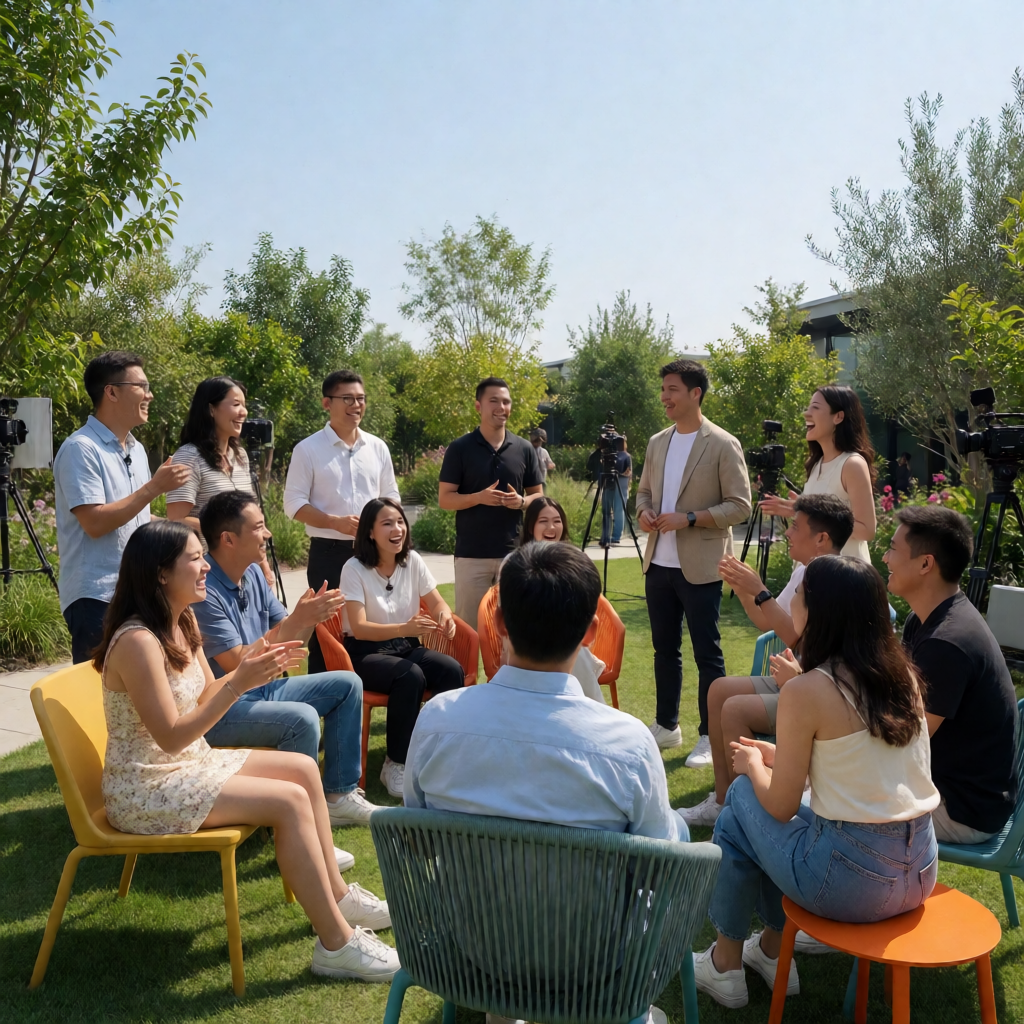 户外真人秀新一季录制现场花絮曝光